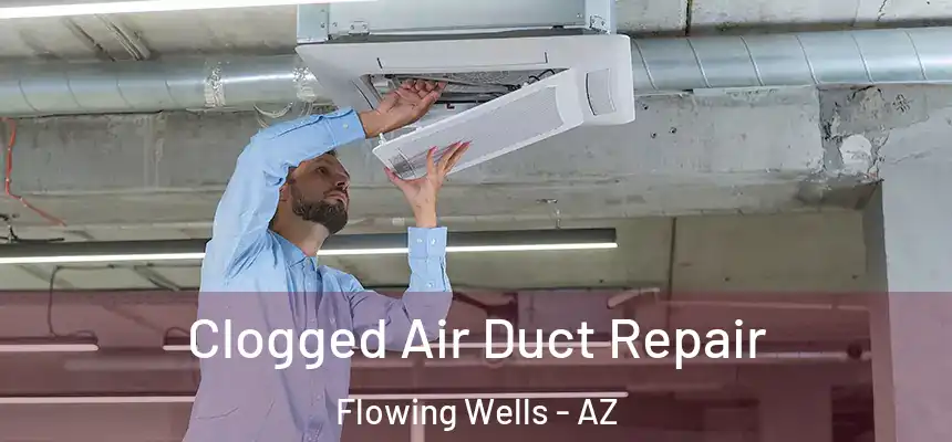  Clogged Air Duct Repair Flowing Wells - AZ